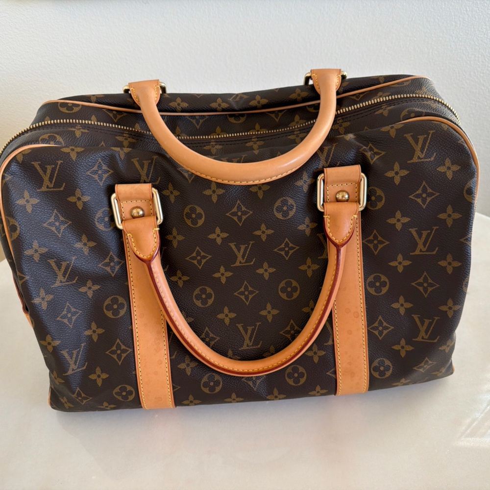 Louis Vuitton Brown Monogram Duffel Bag